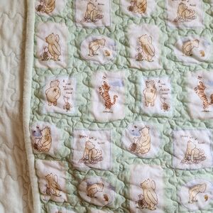 Classic Winnie the Pooh Baby Quilt